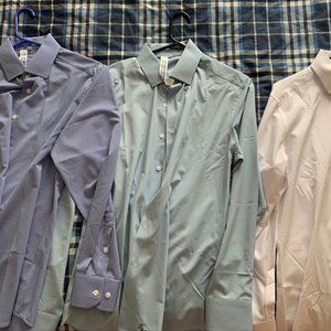 Men's Medium State and Liberty Dress Shirts Bundle
